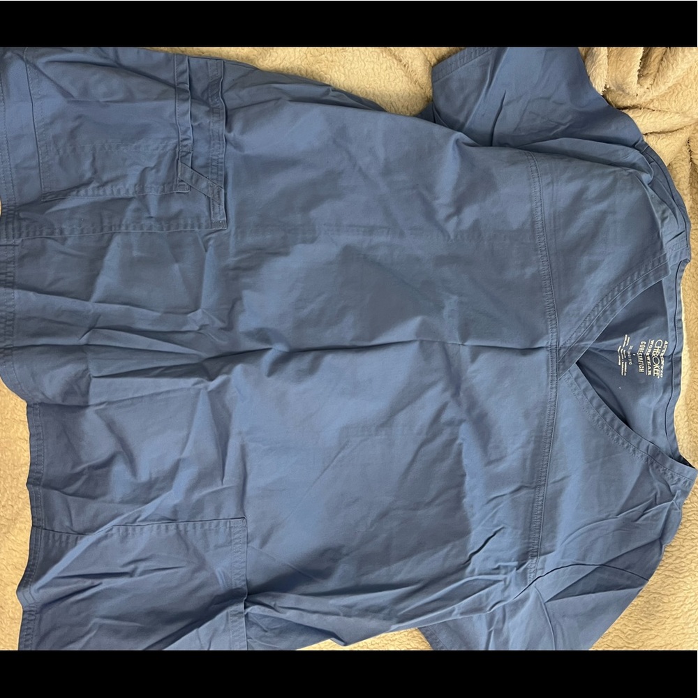 Cherokee ceil blue top